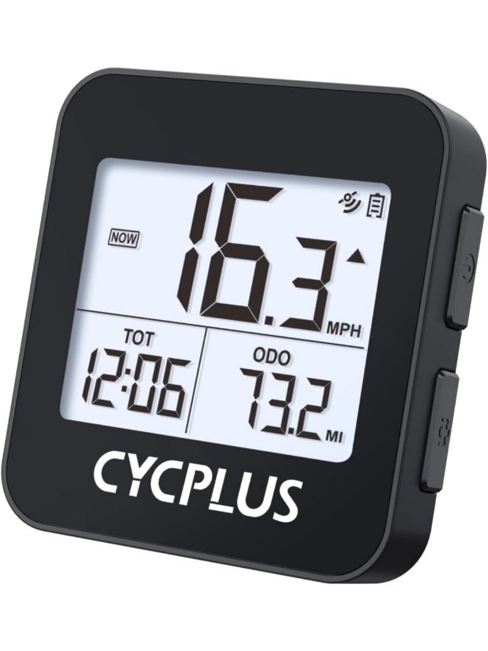 Wireless GPS Bike Computer, Lightweight 70g, 2.0" Screen, IPX6 Waterproof, Long